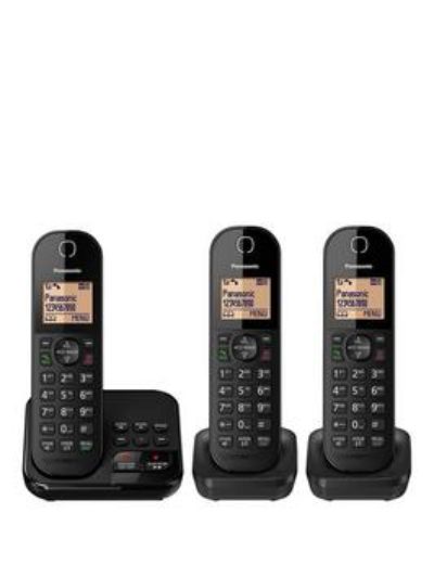 Panasonic Kx-Tgc423Eb Cordless Telephones - Triple Pack Panasonic Kx-Tgc423Eb Cordless Telephones - Triple Pack